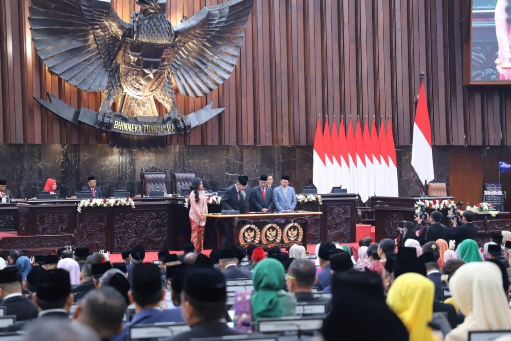 Pelantikan Anggota DPR, MPR, dan DPD RI Masa Bakti 2024-2029