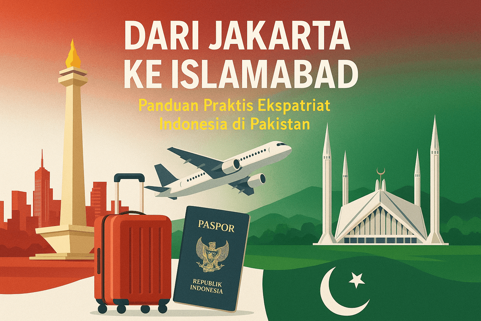 Seorang warga negara Indonesia beradaptasi dengan kehidupan di Pakistan, mencerminkan panduan praktis untuk ekspatriat