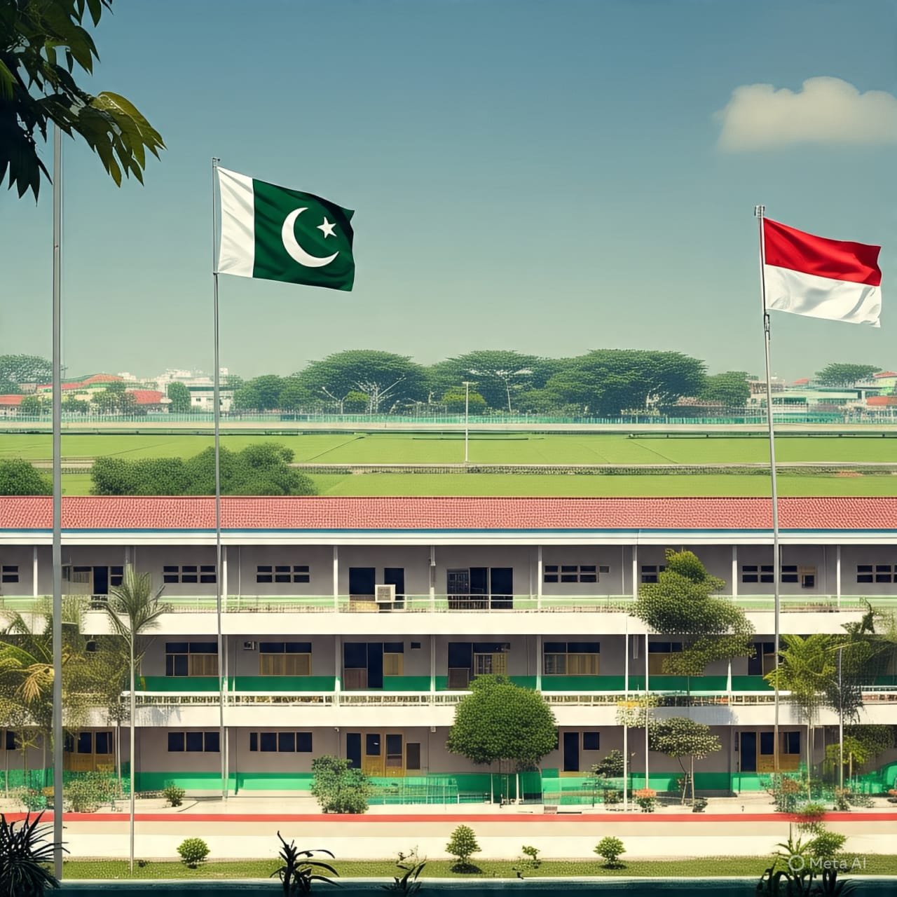 Ilustrasi perbandingan sistem pendidikan Islam formal dan tradisional di Indonesia dan Pakistan