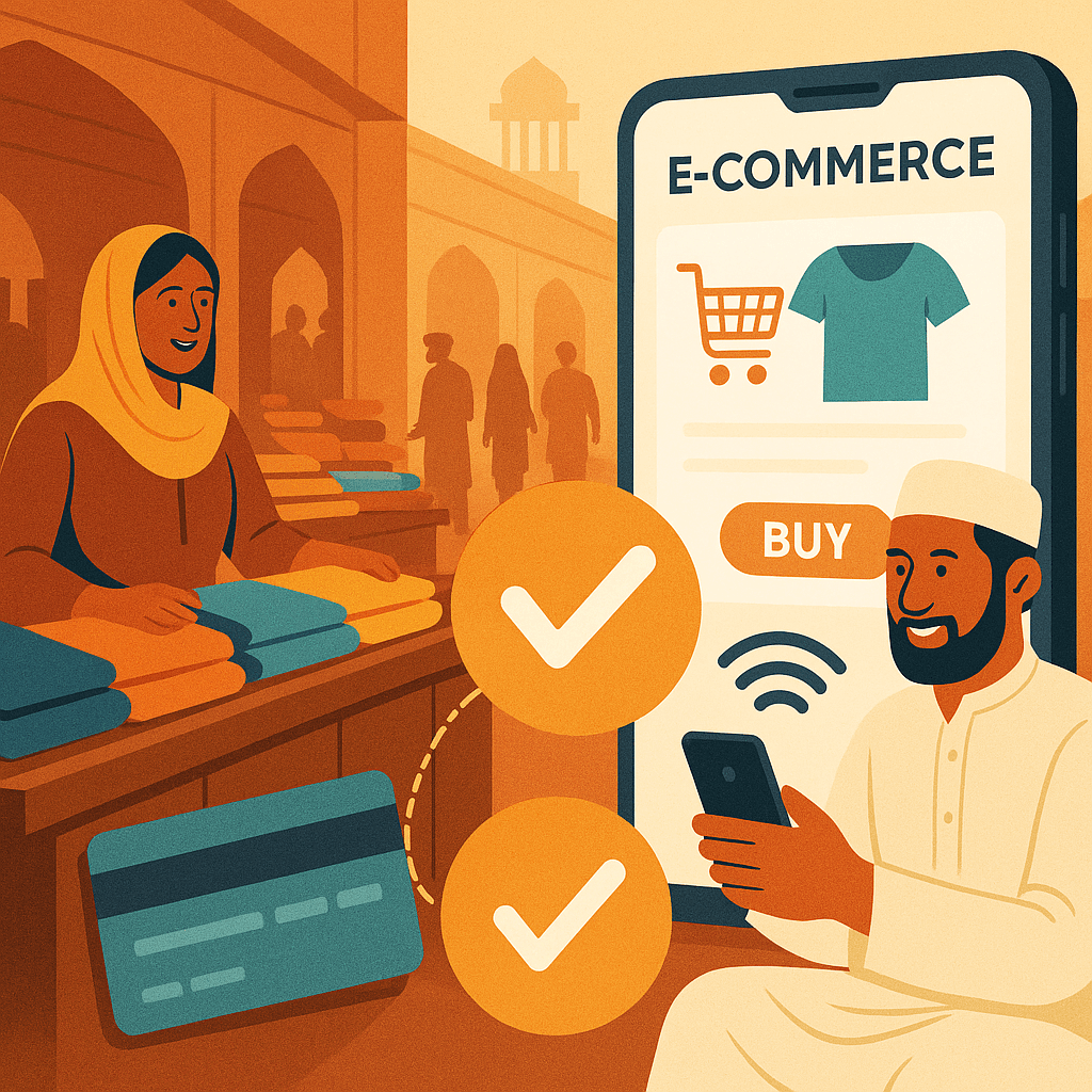 Transformasi digital UMKM Pakistan dari pasar tradisional ke platform e-commerce modern