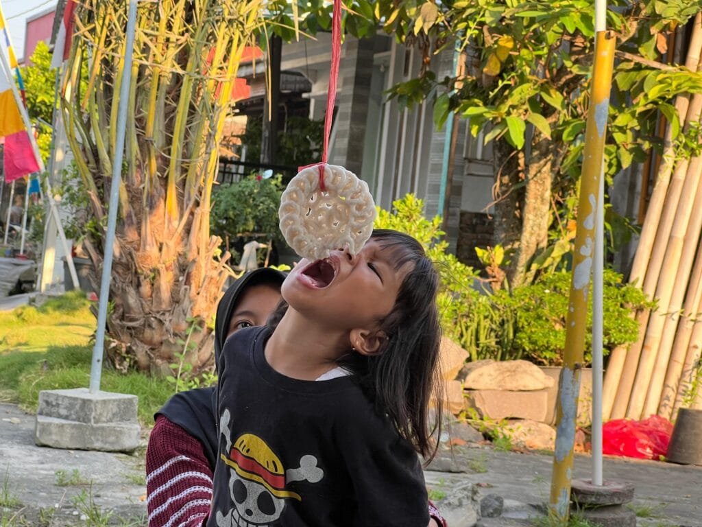 semarak perlombaan memperingati kemerdekaan indonesia.