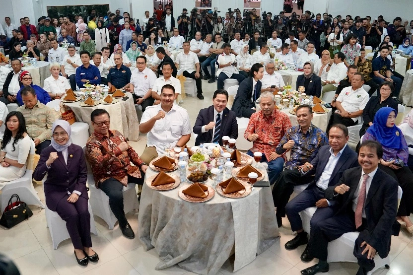 Menuju Indonesia Emas 2045, Erick Thohir Ajak Mantan Menpora Satukan Visi Pemuda dan Olahraga