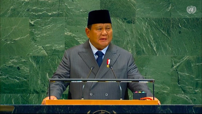 Pidato Prabowo di PBB Seruan Keadilan Palestina & Solusi Dua Negara