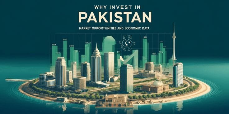 Menara jaringan 5G di Pakistan dengan pemandangan lanskap kota modern, simbol kemajuan infrastruktur digital dan konektivitas yang terus meluas