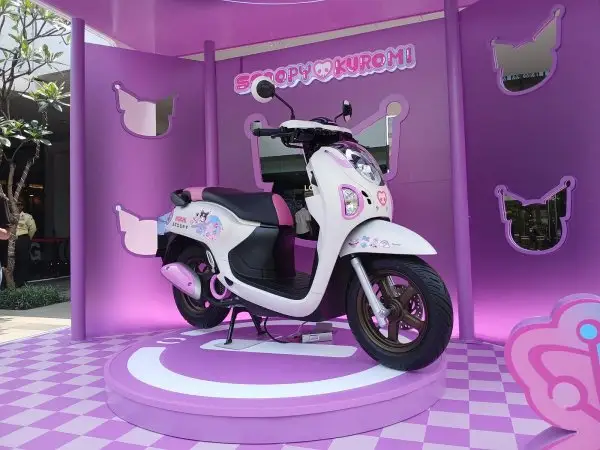 Honda Scoopy Kuromi Limited Edition, Gaya Lucu, Harga Naik Rp 1 Juta