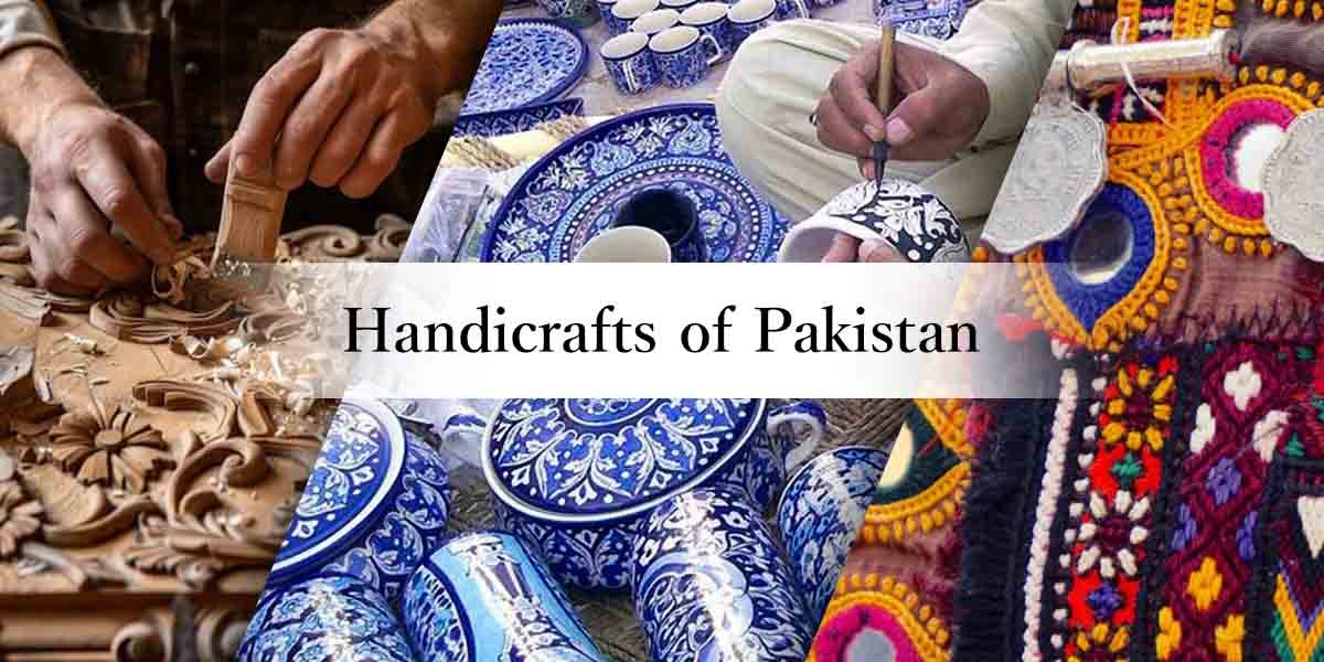 "Kerajinan tangan Pakistan dijual secara online melalui platform e-commerce” — Sumber: Dawn Images (“The online revival of Pakistan’s handmade crafts …”).