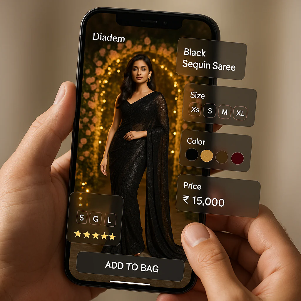 "Aplikasi augmented reality fashion Pakistan memungkinkan pengguna melihat koleksi dalam model 3D secara virtual.”