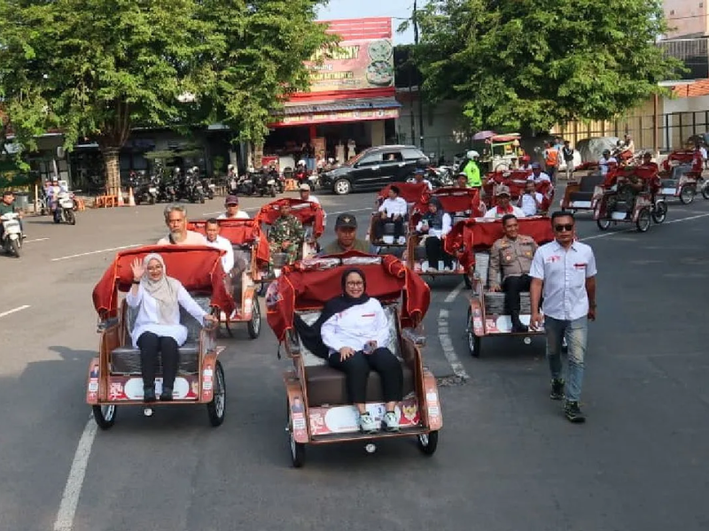 Program Becak Listrik Prabowo