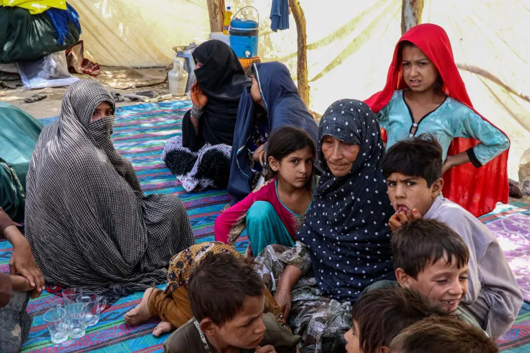 Afghan displacement Pakistan border