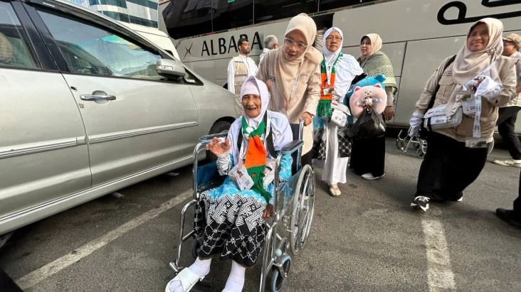 jemaah haji berusia 105 tahun