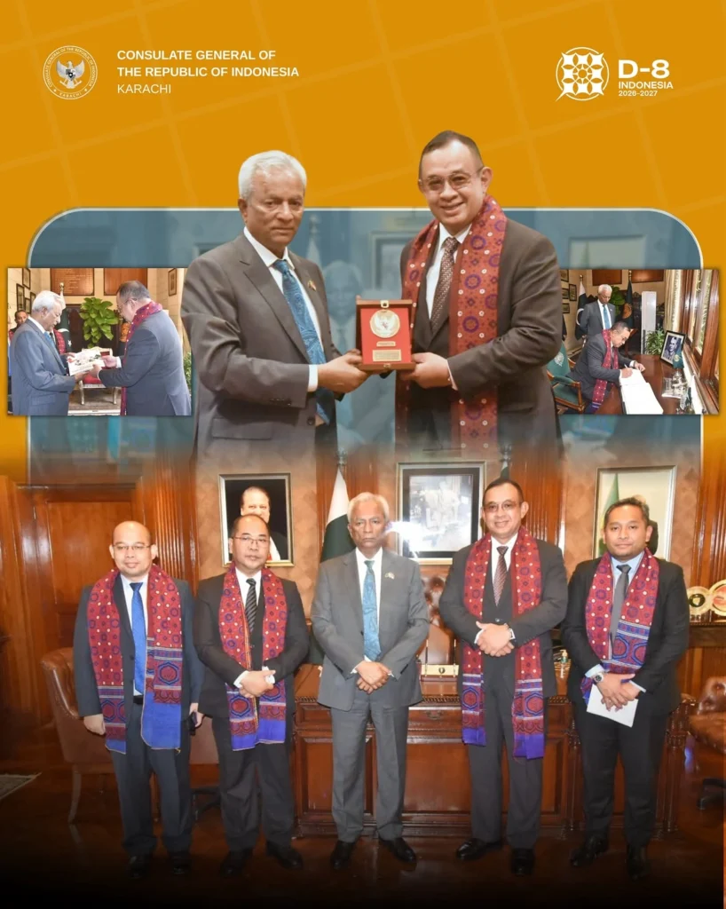 dubes ri temui gubernur sindh