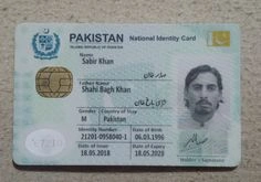 Daftar CNIC Pakistan