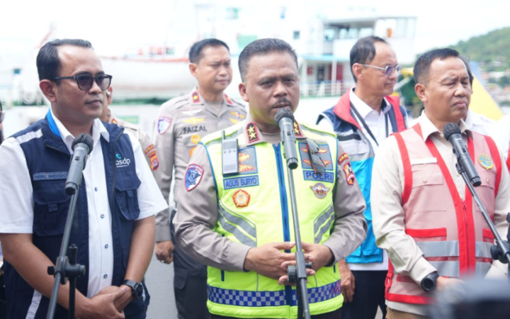 Kapolri Pelabuhan Merak Nataru