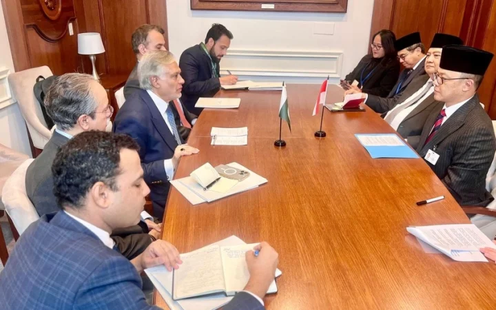 foto 1 - pakistan dan indonesia perkuat hubungan dan dorong perdamaian palestina